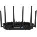 Asus ASUS RT-BE90U BE9400 AiMesh router bezprzewodowy 2.5 Gigabit Ethernet Trójpasmowy (2,4 GHz / 5 GHz / 6 GHz) Czarny
