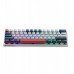  Machenike K500-B61   Red Switch - biało-niebieska