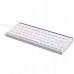 Ajazz mechaniczna przewodowa Ajazz NK68 Red Switch White USB-C