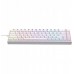 Ajazz mechaniczna przewodowa Ajazz NK68 Red Switch White USB-C