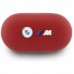 BMW  TWS BMW M Metal Logo ENC czarwony