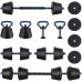 vidaXL vidaXL Zestaw hantli 4 w 1 40kg Black i blue