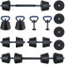 vidaXL vidaXL Zestaw hantli 4 w 1 40kg Black i blue