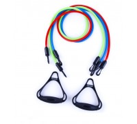 Spokey Tubing Backer II różne poziomy oporu w zestawie wielokolorowy 3 szt.