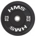 HMS Plate Olympic BBR20 Bumper 20 kg black (17-61-018)
