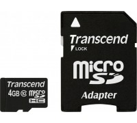 SD  Transcend MicroSDHC 4 GB Class 10 UHS-I  (TS4GUSDHC10)