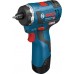 Bosch cordless drill GSR 12V-20 Professional HX, 12V (blue / black, L-BOXX, 2x Li-ion battery pack 3.0Ah) - 9WBAEHP5