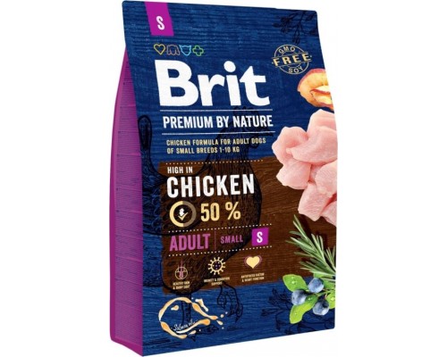 Brit Premium By Nature Adult S Small 1kg