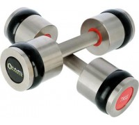 HMS dumbbells HH07 chrome plated 2 x 7 kg