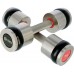 HMS dumbbells HH07 chrome plated 2 x 7 kg