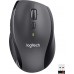 Logitech Logitech M705 Marathon, połączenie 2,4 GHz przez odbiornik USB Unifying, czujnik laserowy 1000 DPI, 3-letnia żywotność baterii, 7 przycisków, PC / Mac - czarny