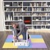 One Fitness Aizsargsegums MP10 180 cm x 180 cm x 1 cm daudzkrāsains