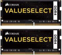 Corsair Value Select, SODIMM, DDR4, 16 GB, 2133 MHz, CL15 (CMSO16GX4M2A2133C15)