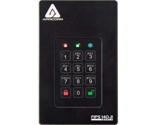 HDD Apricorn Aegis Fortress L3 1TB Black (AFL3-1TB)