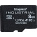 SD  Kingston Industrial MicroSDHC 8 GB Class 10 UHS-I/U3 A1 V30 (SDCIT2/8GBSP)
