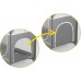 Ricokids 125x65x78cm RK-241 grey