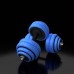 HMS Dumbbells SGG30BAR cast iron 2 x 15 kg
