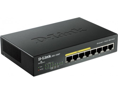 Switch D-Link DGS-1008P/E