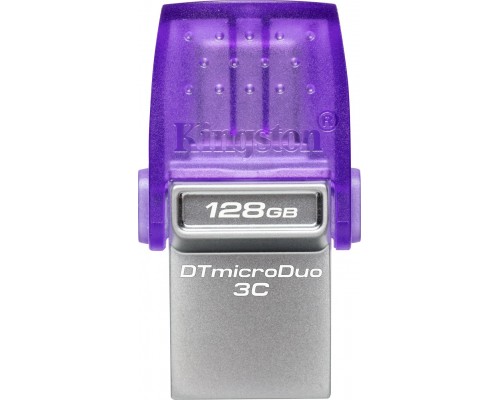 Pendrive Kingston DataTraveler microDuo 3C Gen3, 128 GB  (DTDUO3CG3/128GB)