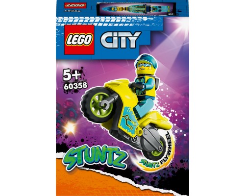 LEGO City Cybermotocykl kaskaderski (60358)