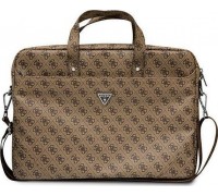 Guess Saffiano 4G Traingle Logo brown 16" (GUE002442)