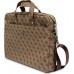 Guess Saffiano 4G Traingle Logo brown 16" (GUE002442)