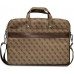 Guess Saffiano 4G Traingle Logo brown 16" (GUE002442)