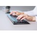 Cherry KW 9100 SLIM klawiatura RF Wireless + Bluetooth QWERTY Angielski Czarny