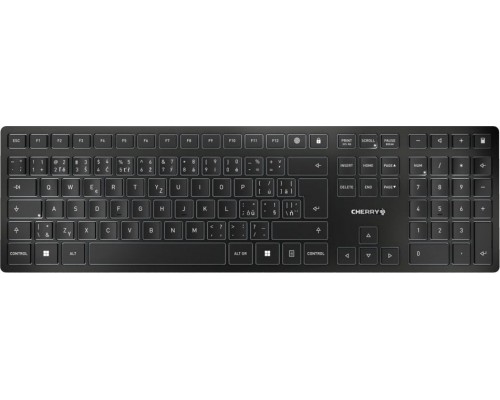 Cherry CHERRY KW 9100 SLIM  RF Wireless + Bluetooth Black