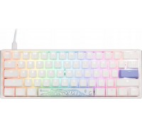 Ducky Ducky One 3 Classic Pure White Mini Gaming Keyboard, RGB LED - MX-Red (US)