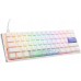 Ducky Ducky One 3 Classic Pure White Mini Gaming Keyboard, RGB LED - MX-Red (US)