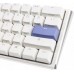 Ducky Ducky One 3 Classic Pure White Mini Gaming Keyboard, RGB LED - MX-Red (US)
