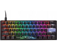 Ducky Ducky One 3 Classic Black/White Mini Gaming Keyboard, RGB LED - MX-Red (US)