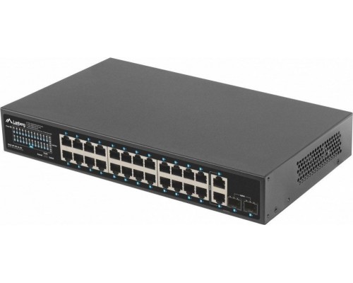 Switch Lanberg RSGE-24P-2GE-2S-250