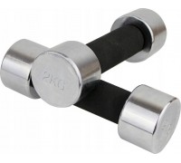 Master Dumbbells chrome plated MASTER 2 kg x2