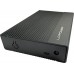 HDD LC-Power HDD ACC LC-Power LC-25U3-C Black 2,5 USB-C 3.2