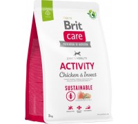 Brit BRIT CARE Dog Sustainable Activity Chicken & Insect 3kg