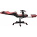 Ghost Chairs with footrest GHOST-SIX Black Red