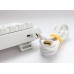 Ducky One 3 Classic Pure White SF Gaming  RGB LED - MX-Black
