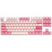 Ducky Ducky One 3 Gossamer TKL Pink Gaming Tastatur - MX-Red (US)