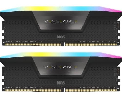 Corsair Vengeance RGB, DDR5, 96 GB, 6800MHz, CL40 (CMH96GX5M2B6800C40)