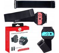 JYS Opaska Pasek Mocowanie Na Rękę Nogę For Nintenfor Switch / Switch Oled + 2x Pasek Prwith edłużający Ns245
