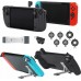 JYS Set For Steam Deck / Nintenfor Switch Oled / Covers Na Joystick + Adapter Na 2x Type-c + Stojak / Jys-sd015