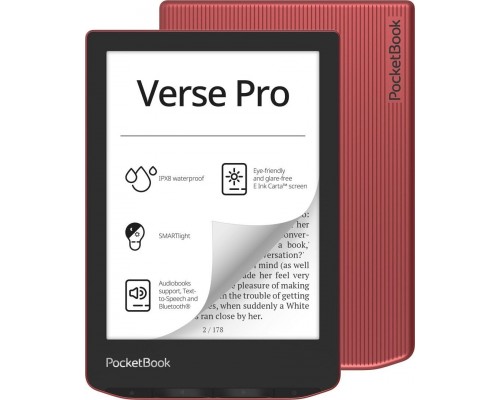PocketBook Verse Pro Red (PB634-3-WW)
