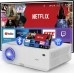 Zenwire Rzutnik Android 9.0 SMART TV Full HD 4K 13500lm 450 Ansi 5000:1 WiFi 2.4/5 GHz Miracast Aircast Bluetooth 5.1 AutoKeystone Zenwire e600h