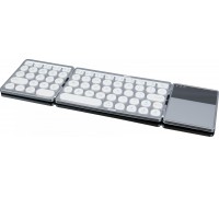 HDWR Kompaktowa, elegancka, podwójnie składana klawiatura Bluetooth z touchpadem typerCLAW BS120