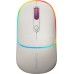 Canyon CANYON MW-22, 2 in 1 Wireless optical mouse with 4 buttons,Silent switch for right/left keys,DPI 800/1200/1600, 2 mode(BT/ 2.4GHz), 650mAh Li-poly battery,RGB backlight,Rice, cable length 0.8m, 110*62*34.2mm, 0.085kg