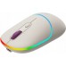 Canyon CANYON MW-22, 2 in 1 Wireless optical mouse with 4 buttons,Silent switch for right/left keys,DPI 800/1200/1600, 2 mode(BT/ 2.4GHz), 650mAh Li-poly battery,RGB backlight,Rice, cable length 0.8m, 110*62*34.2mm, 0.085kg