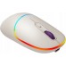 Canyon CANYON MW-22, 2 in 1 Wireless optical mouse with 4 buttons,Silent switch for right/left keys,DPI 800/1200/1600, 2 mode(BT/ 2.4GHz), 650mAh Li-poly battery,RGB backlight,Rice, cable length 0.8m, 110*62*34.2mm, 0.085kg