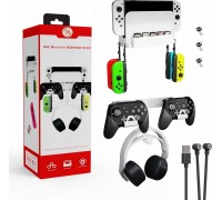 JYS Handles Ścienny Wieswith ak na Ścianę for Nintenfor Switch / Switch OLED / Switch LITE / NS252